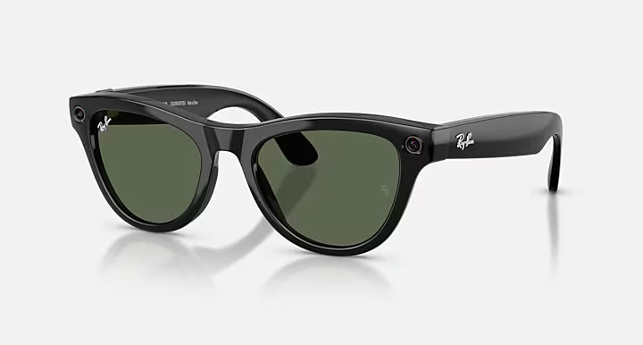 Óculos de sol Ray Ban Meta Skyler Preto Brilhante (Gen2)
