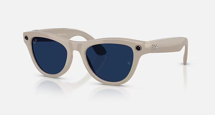 Óculos de sol Ray Ban Meta Skyler Cinza Brilhante (Gen2)