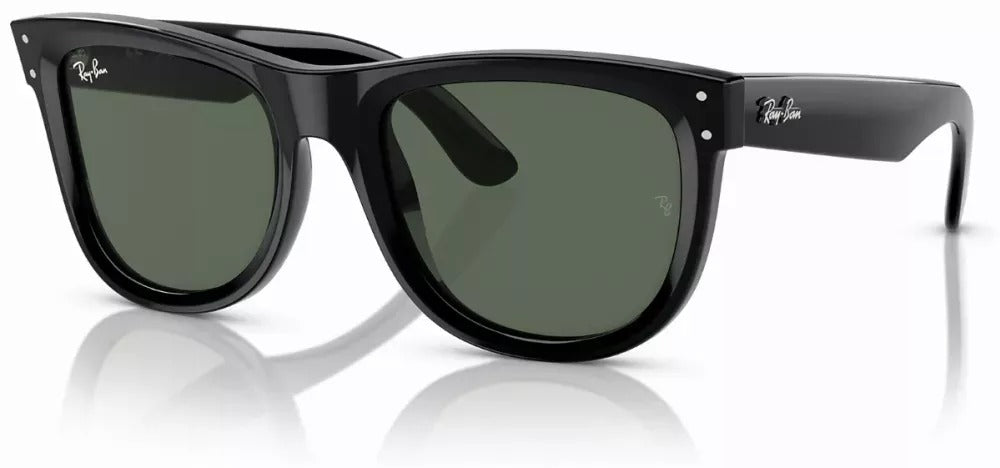 Óculos de Sol Ray Ban RAY BAN WAYFARER REVERSE RBR0502S 6677/VR Acetato Preto Brilho com Lentes G15