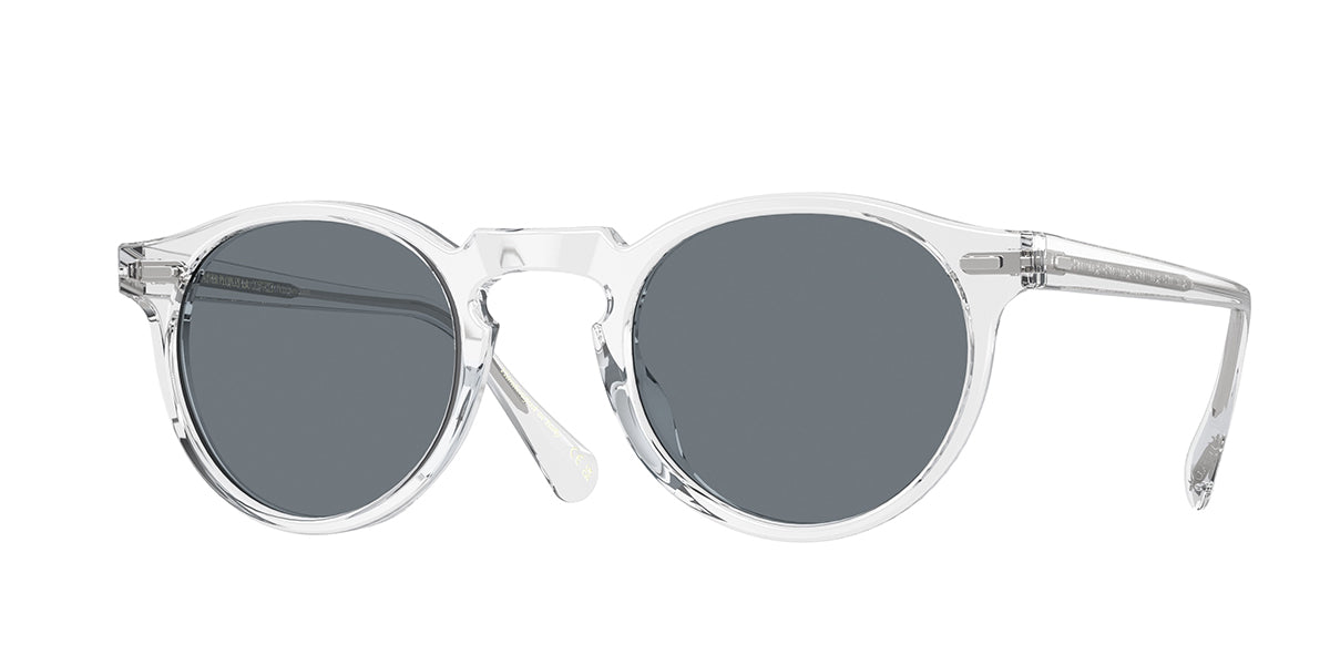 Óculos de Sol Oliver Peoples OV5217S 1101 R8 47-23 Acetato Cristal com Lentes Blue Photochromic