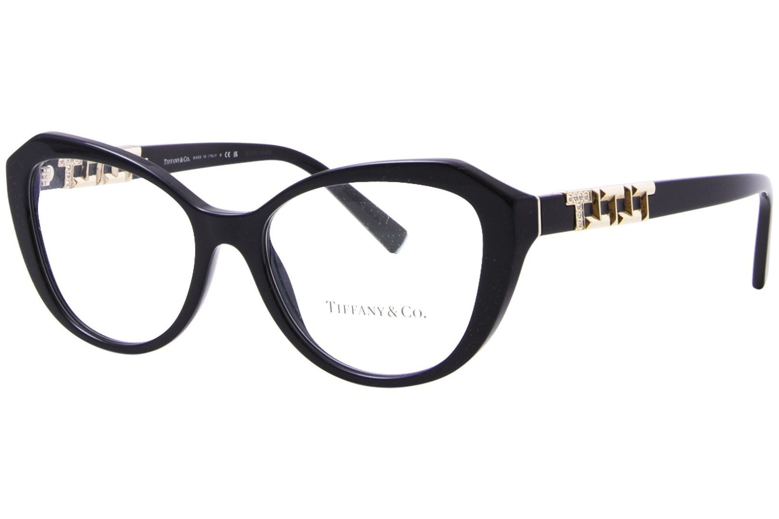 Óculos de Grau Tiffany & Co. TF2241B 8001 Acetato na cor Preto