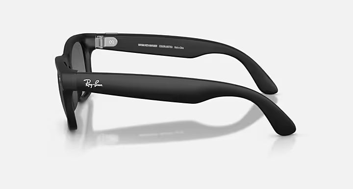 Óculos de sol Ray Ban Meta Wayfarer Matte Black Grafite Polarizado (Gen2)