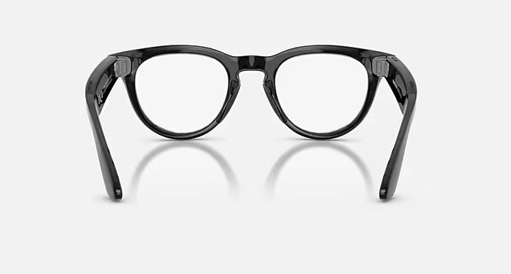 Óculos de sol Ray Ban Meta Headliner Preto Brilhante Incolor/Safira Transitions® (Gen2)
