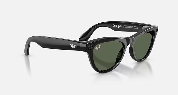 Óculos de sol Ray Ban Meta Skyler Preto Brilhante (Gen2)