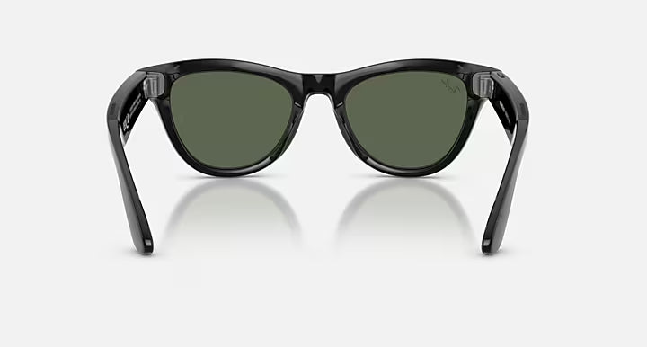 Óculos de sol Ray Ban Meta Skyler Preto Brilhante (Gen2)