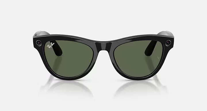 Óculos de sol Ray Ban Meta Skyler Preto Brilhante (Gen2)