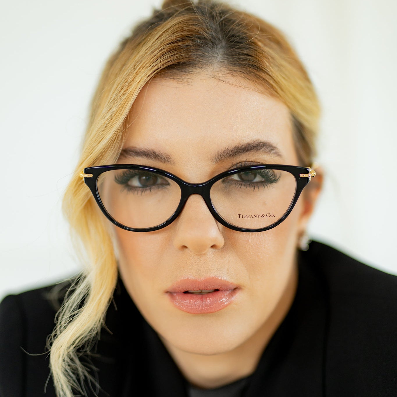 Oculos de Grau Tiffany & Co. TF2231 8001 Acetato na cor Preto