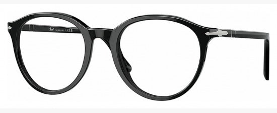 Persol PO 3353-V 95 53 Acetato Preto Brilho